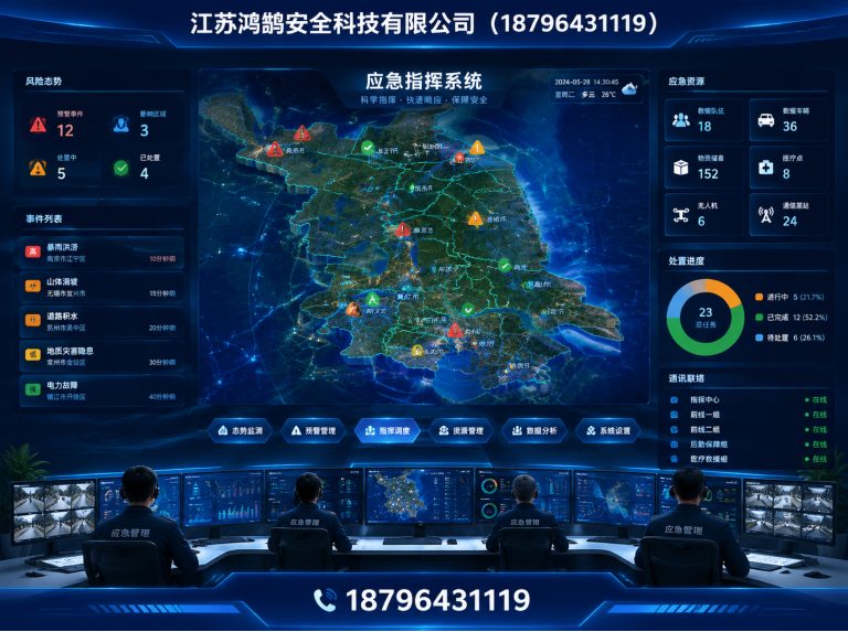 大理应急指挥系统展示图